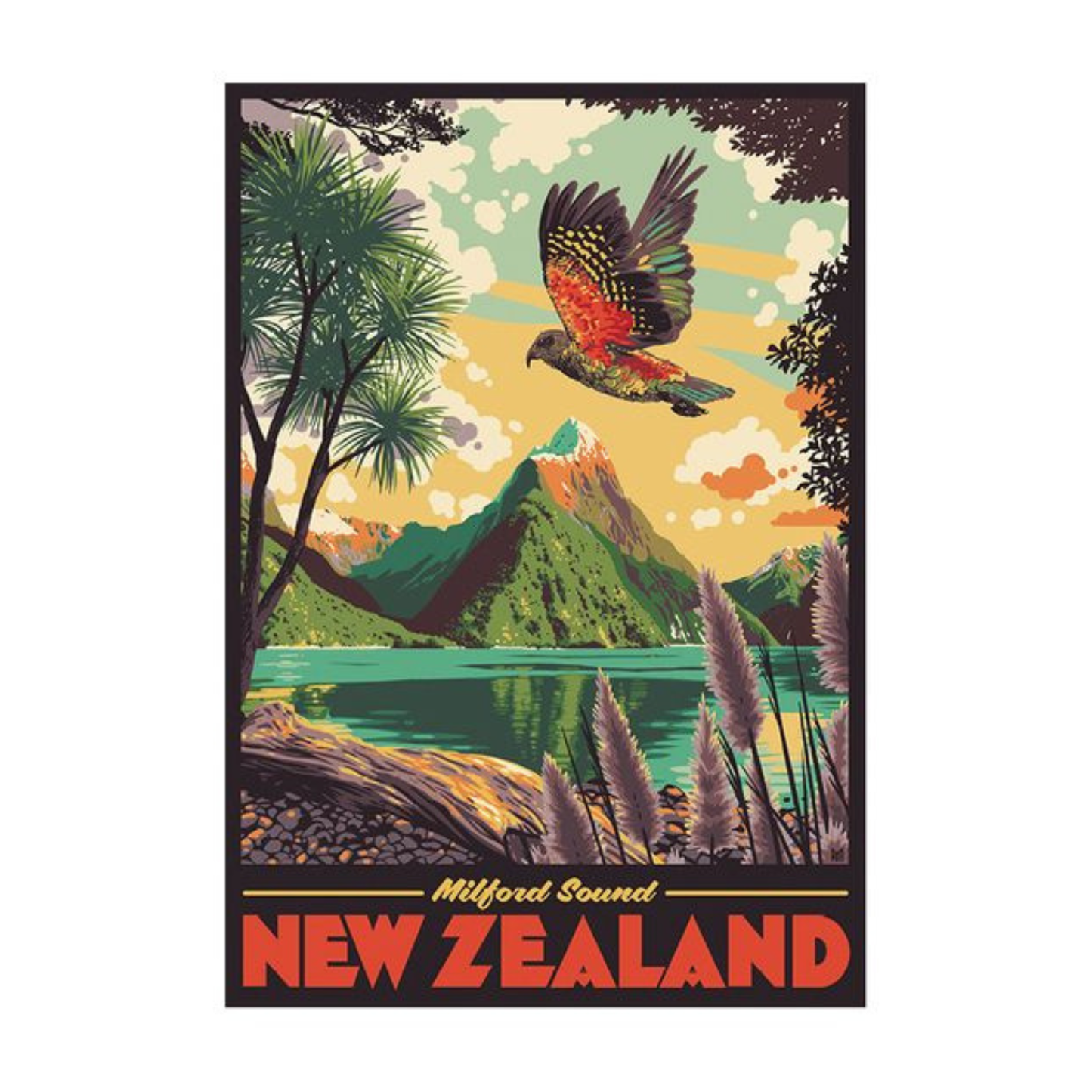 POCZTÓWKA z Nowej Zelandii