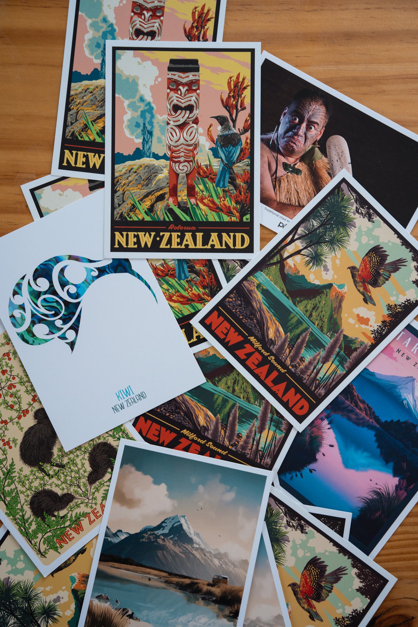 postcards from New Zealand