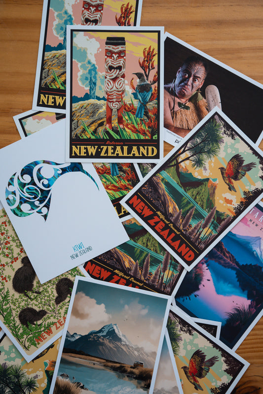 postcards from New Zealand